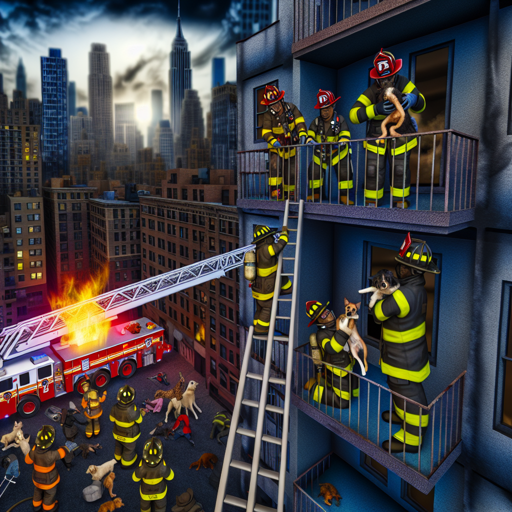 “Heroic FDNY Rescues Tenants & Pets in Midtown Blaze”