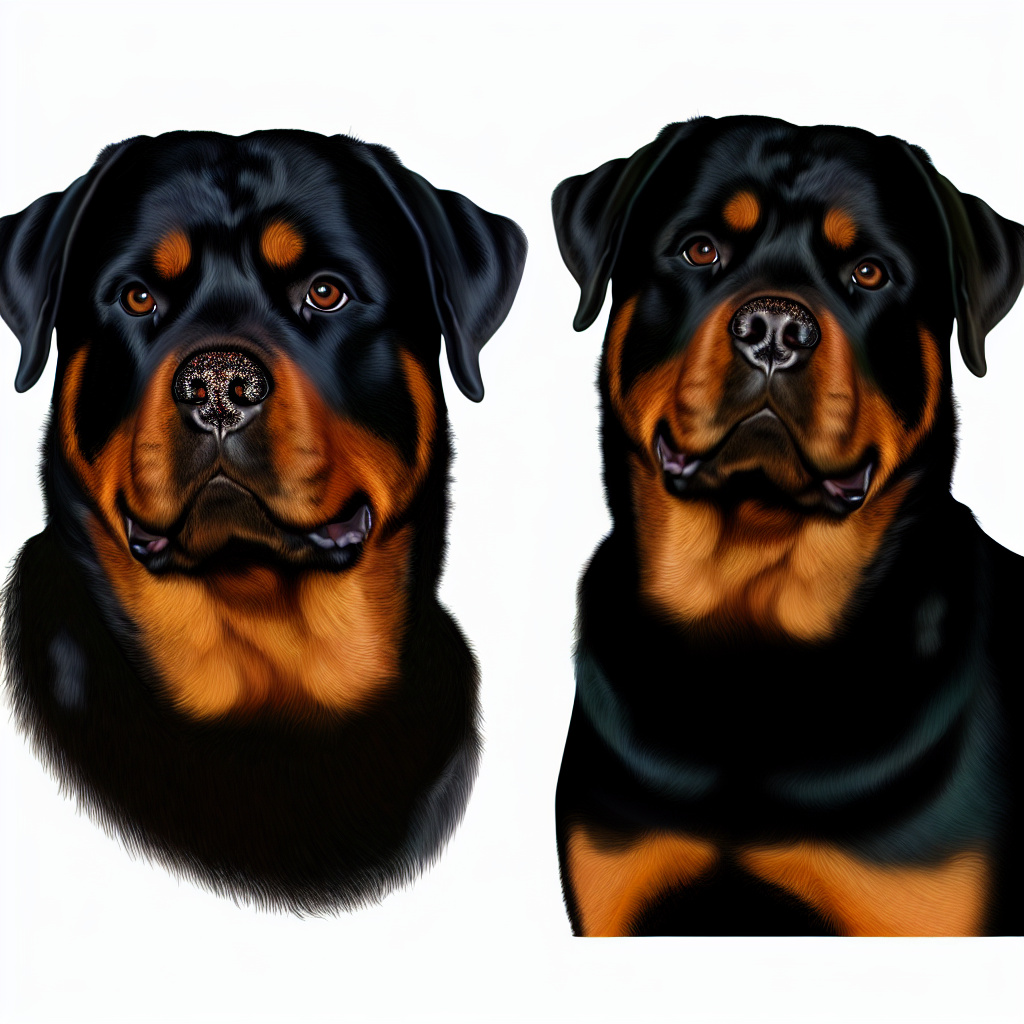 “Charming Freckles: Unique Rottweilers Revealed”