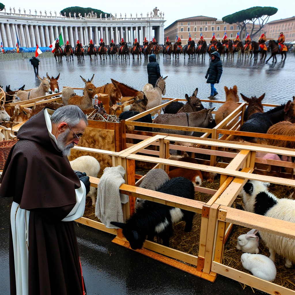 “Vatican Revives Animal Blessing Tradition in 2025”