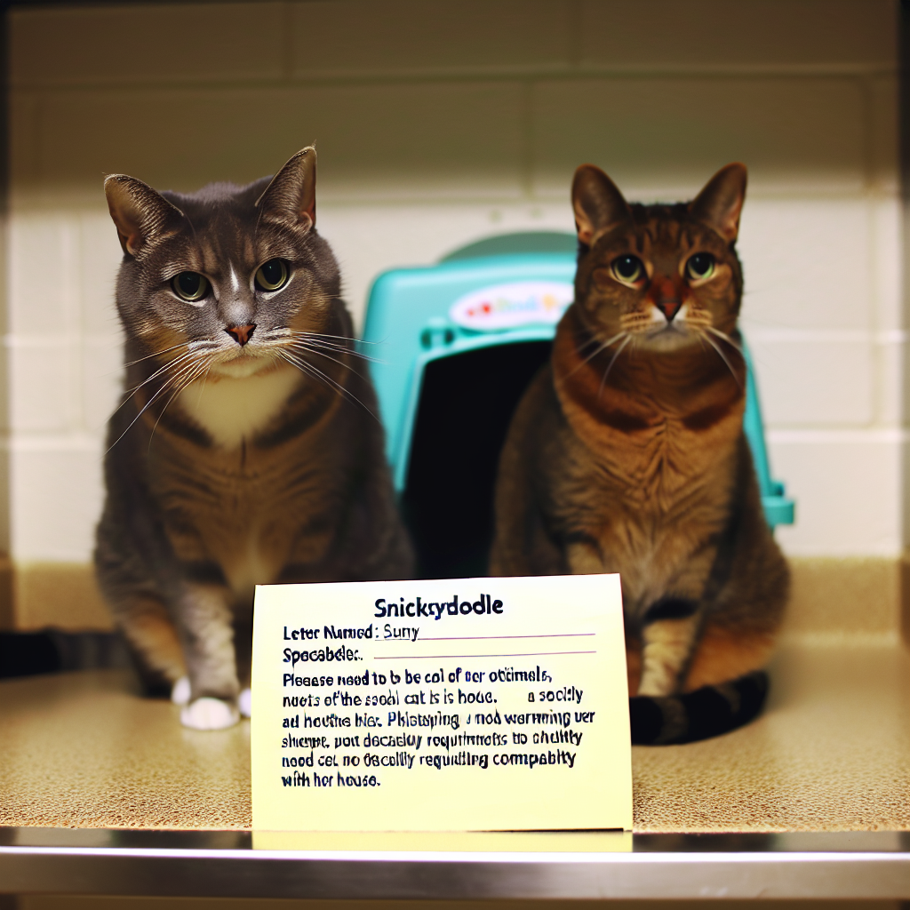 “Meet Snickerdoodle & Sunny: Your Future Feline Friends”