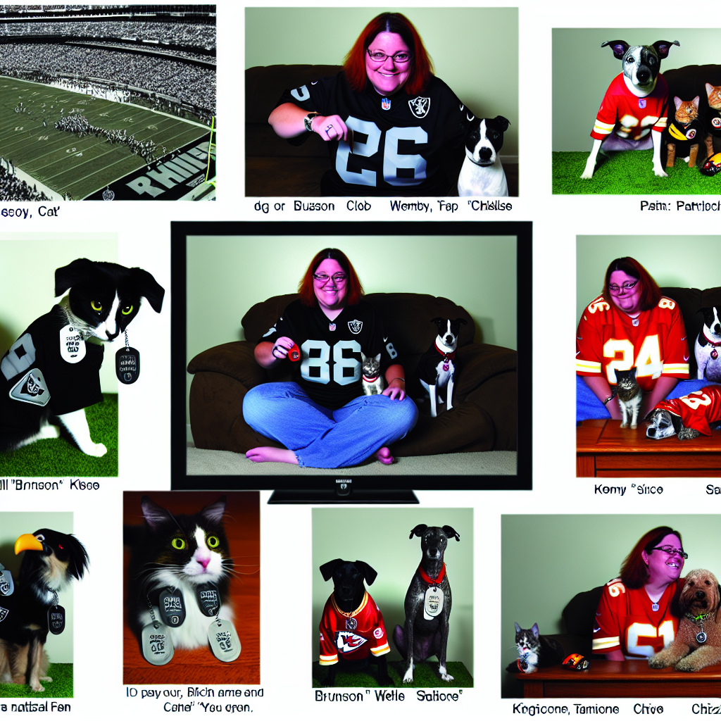 “From Gridiron to Dog Park: Fans Name Pets After Teams”