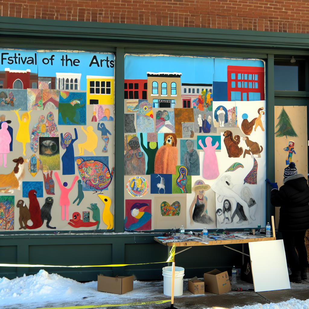 “Big Rapids Arts Fest: Pets & Public Art Shine”