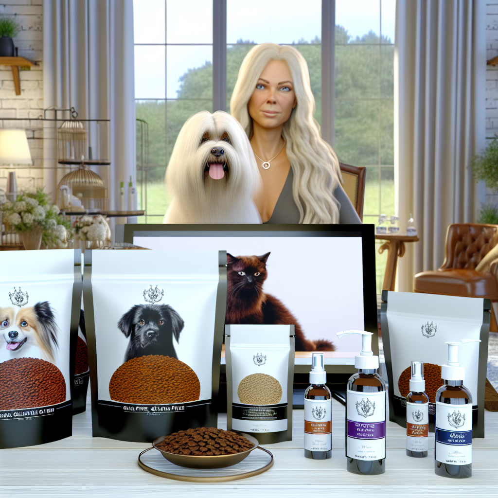 “Paris Hilton Launches Luxe Pet Food & Grooming Line”