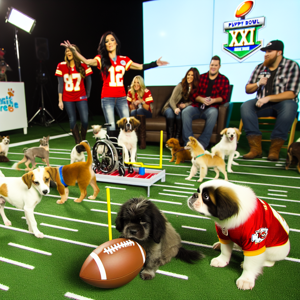 “Adoptable Joy: Highlights from Puppy Bowl XXI”