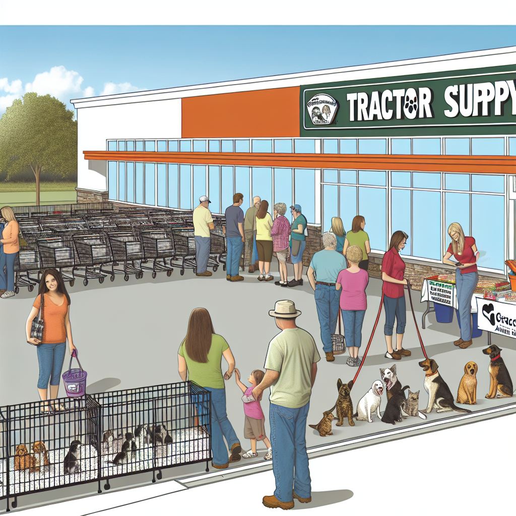 “Tractor Supply Hosts Pet Adoption Event in Ogdensburg”